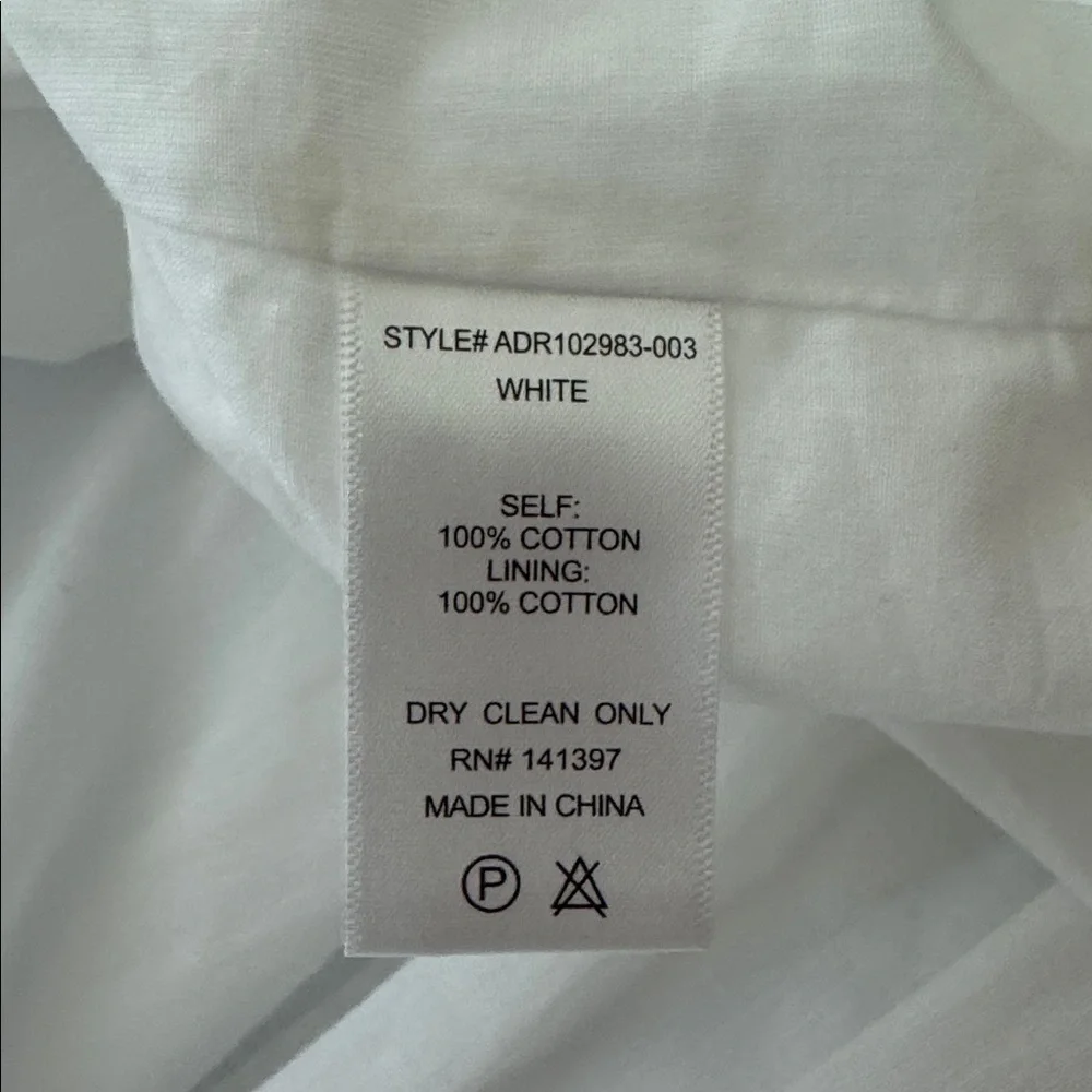 ASTR The Label Drop Smoked Midi Dress Size Medium White‎ NWOT - Picture 14 of 15